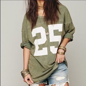 Free People Touchdown Tailgate Tunic